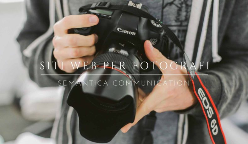 Siti web per fotografi una vetrina per il proprio business